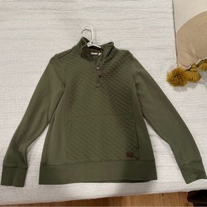 Women's Quilted Quarter-Zip Pullover